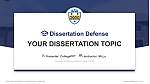 University of Pittsburgh-Bradford학위 논문 방어PPT 템플릿