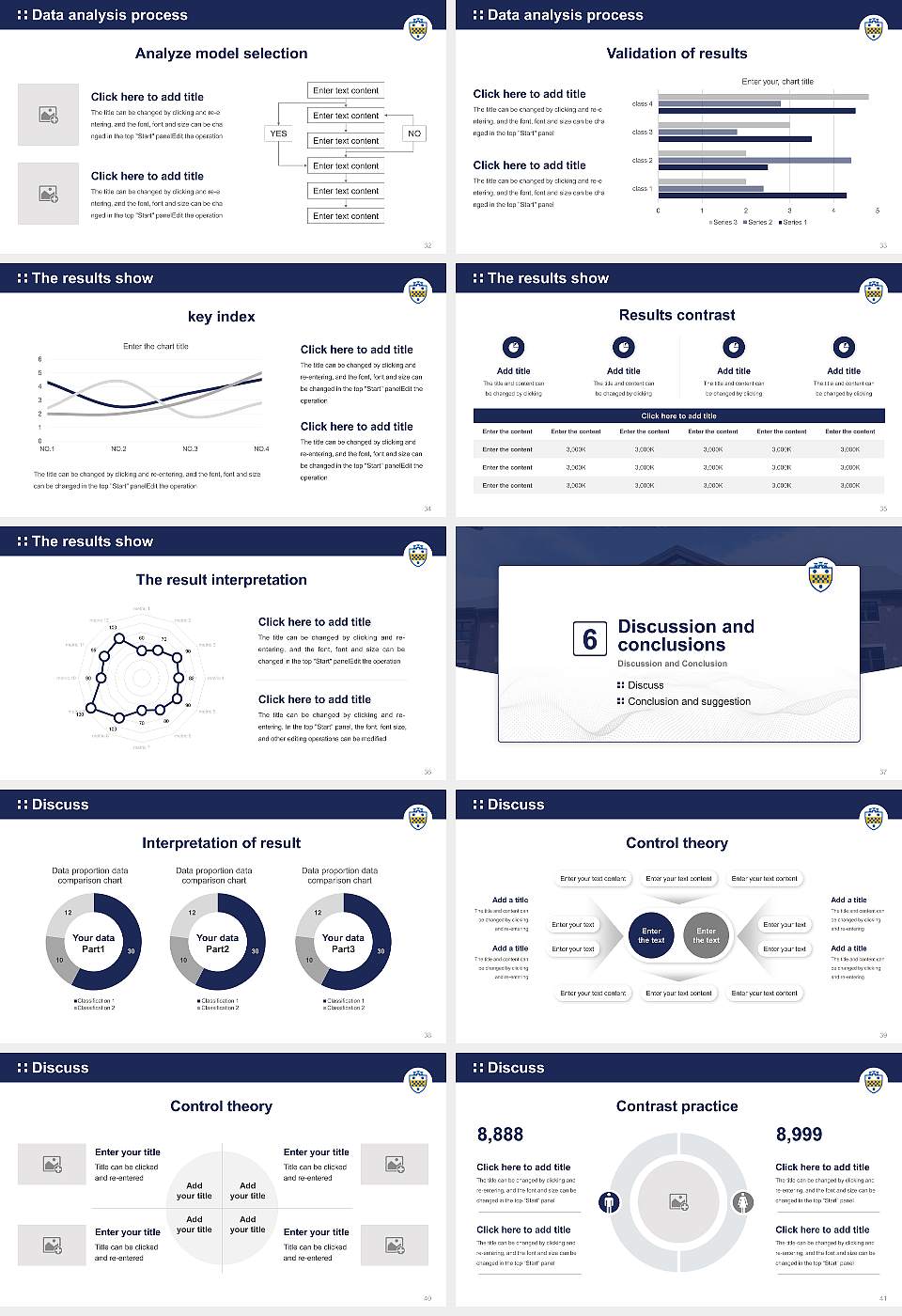 University of Pittsburgh-Bradford Graduation Thesis Defense PPT Template16:9 ratio PPT effect preview image5