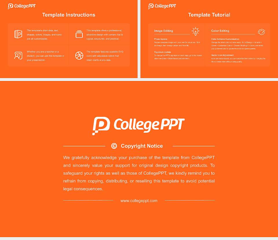 University of Pikeville Course/Courseware Creation PPT Template16:9 ratio PPT effect preview image5