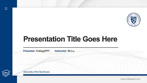 University of the Southwest Thesis Proposal/Graduation Defense PPT Template