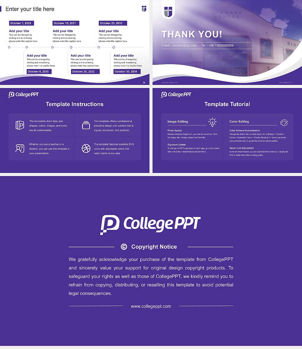 University of Sioux Falls Lecture Sharing and Networking Event PPT Template16:9 ratio PPT effect preview image4