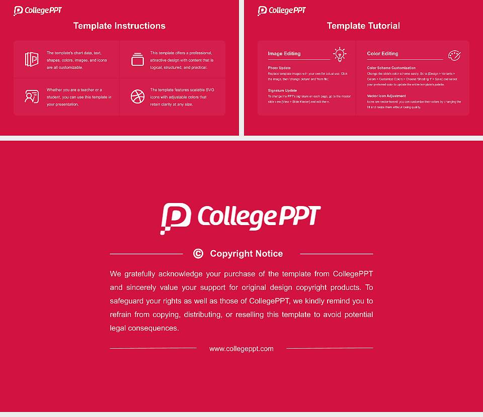 University of South Alabama Course/Courseware Creation PPT Template16:9 ratio PPT effect preview image5
