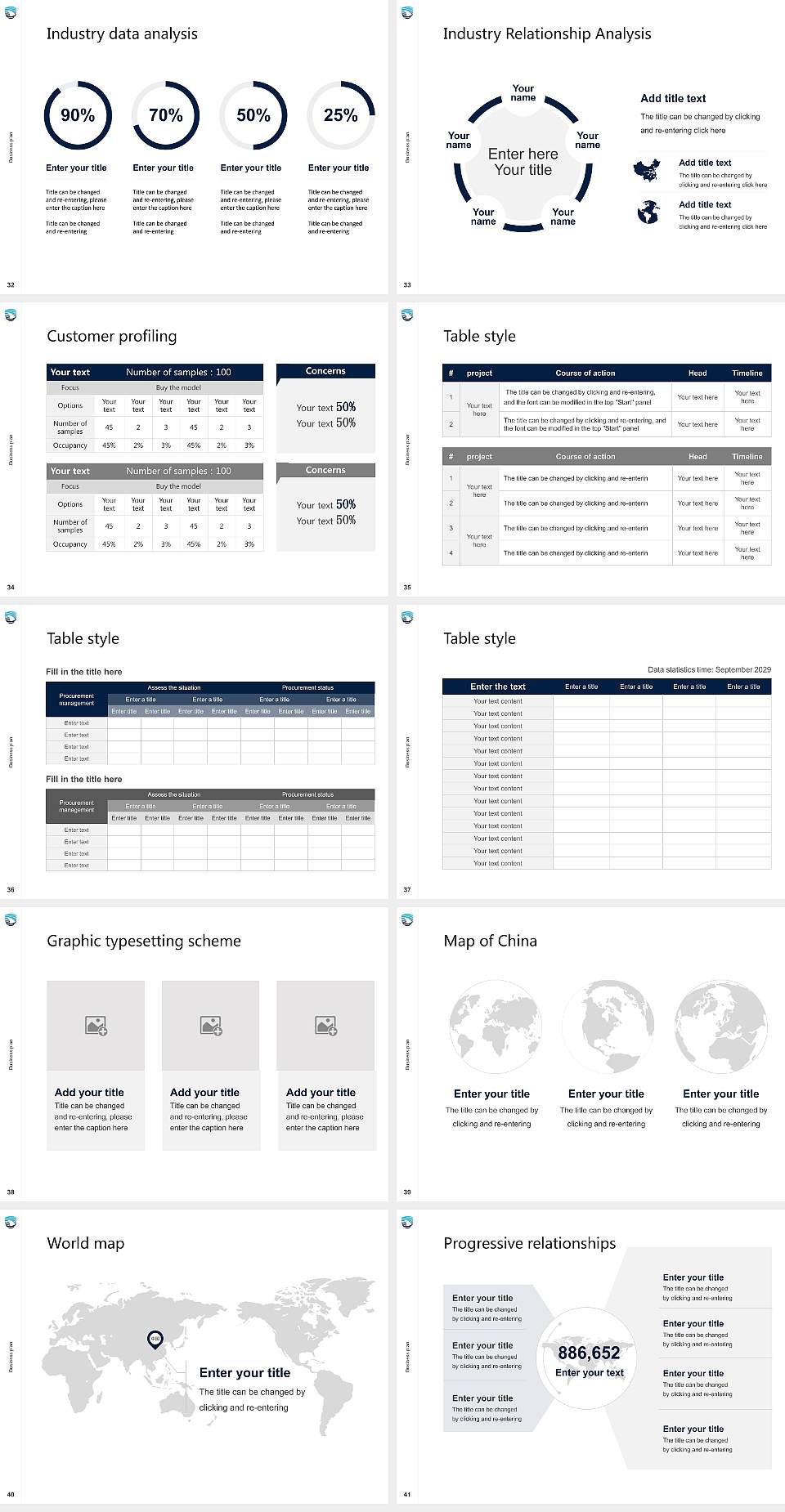 University of South Carolina Beaufort Competition/Entrepreneurship Contest PPT Template4:3 ratio PPT effect preview image5