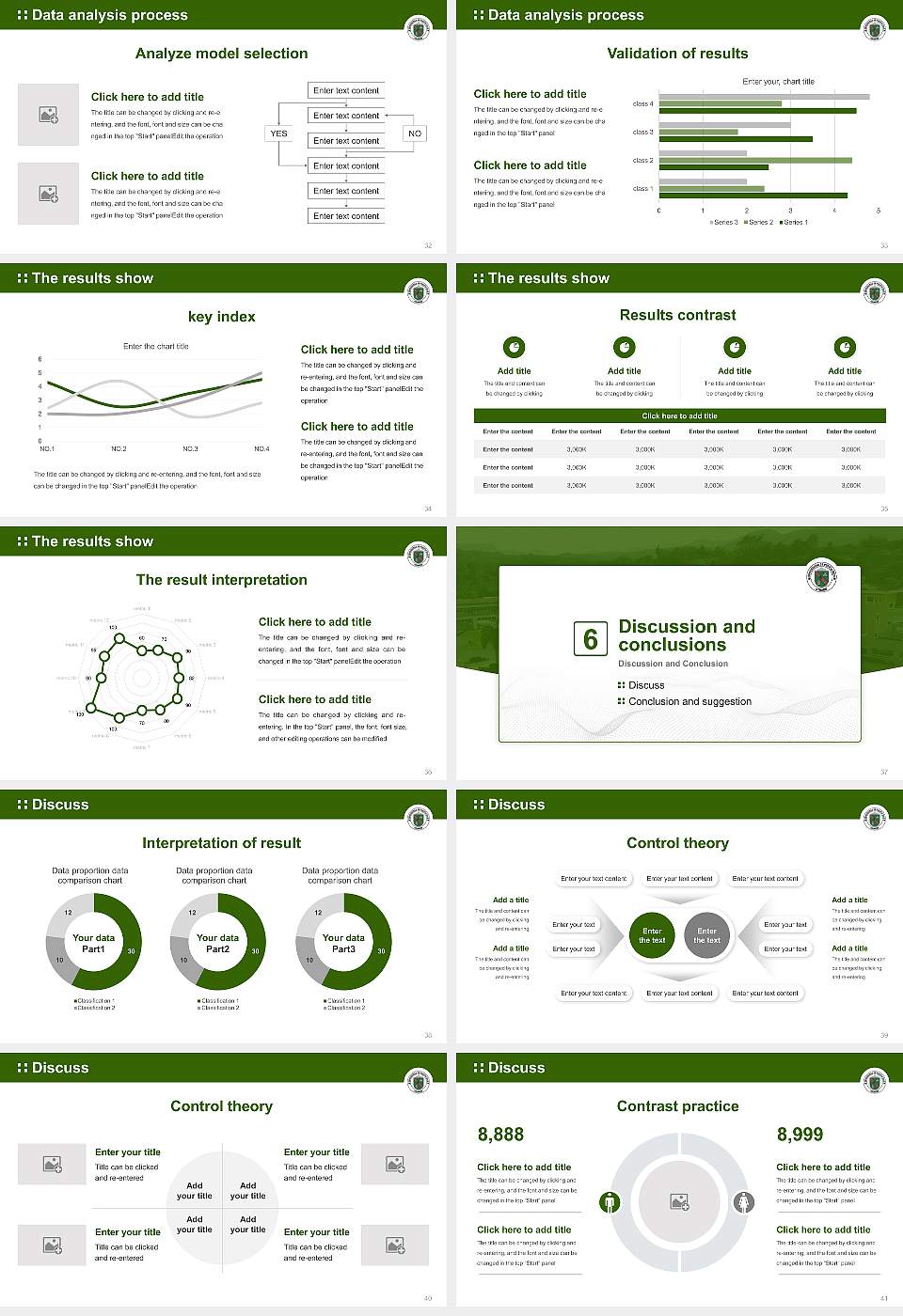 University of Puerto Rico-Utuado Graduation Thesis Defense PPT Template16:9 ratio PPT effect preview image5