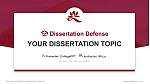 University of the West Graduation Thesis Defense PPT Template
