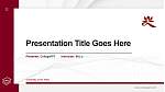 University of the West Thesis Proposal/Graduation Defense PPT Template