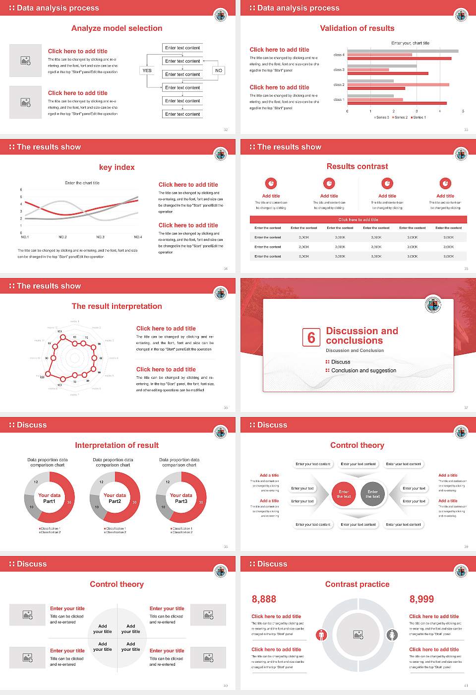 University of Puerto Rico-Ponce Graduation Thesis Defense PPT Template16:9 ratio PPT effect preview image5