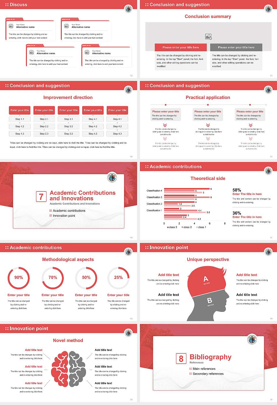University of Puerto Rico-Ponce Graduation Thesis Defense PPT Template16:9 ratio PPT effect preview image6