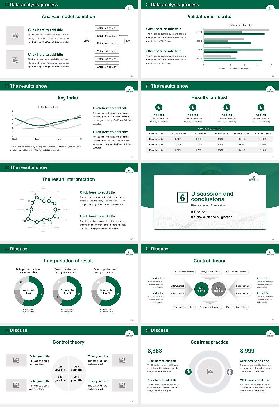 University of South Florida-St Petersburg Graduation Thesis Defense PPT Template16:9 ratio PPT effect preview image5