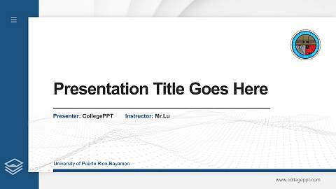 University of Puerto Rico-Bayamon Thesis Proposal/Graduation Defense PPT Template