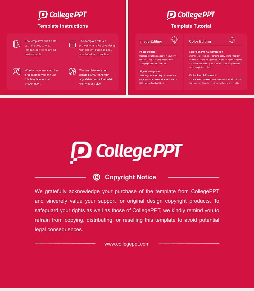 University of South Alabama Course/Courseware Creation PPT Template4:3 ratio PPT effect preview image5
