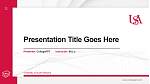 University of South Alabama Thesis Proposal/Graduation Defense PPT Template