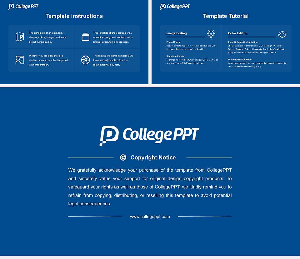 University of Tulsa Course/Courseware Creation PPT Template16:9 ratio PPT effect preview image5