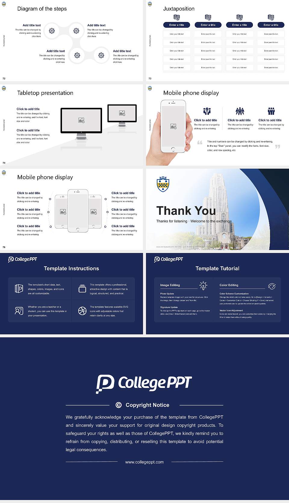 University of Pittsburgh-Pittsburgh Campus Competition/Entrepreneurship Contest PPT Template16:9 ratio PPT effect preview image9