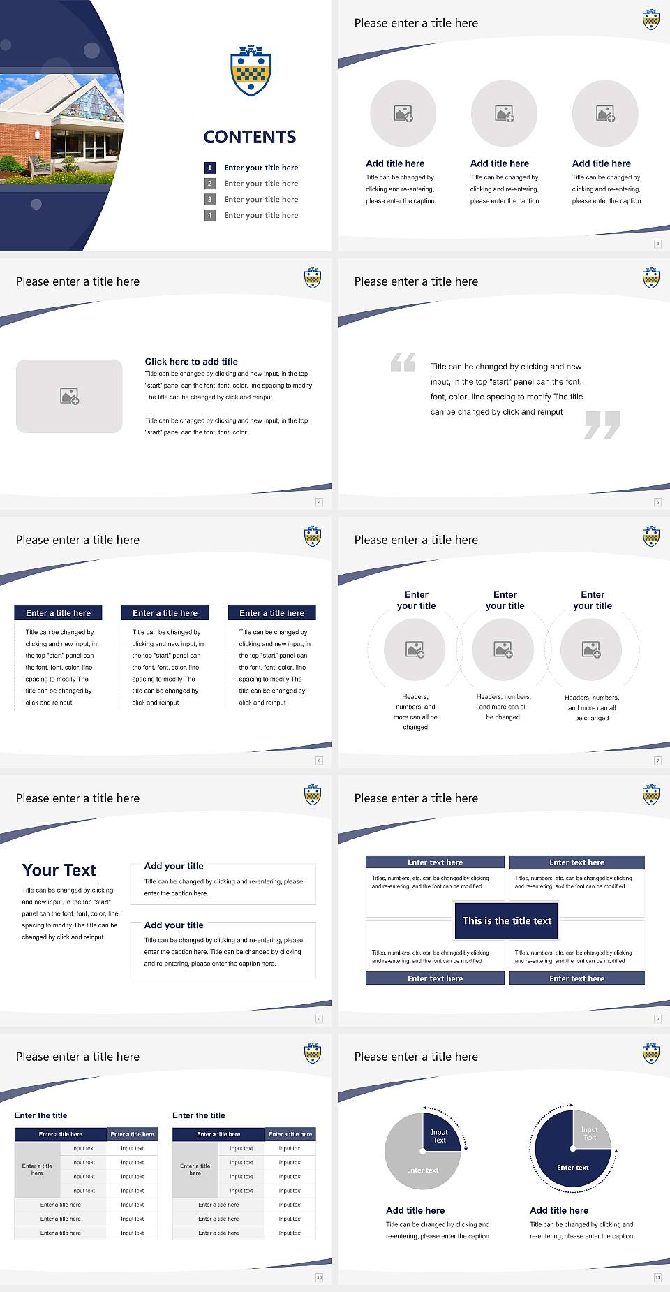 University of Pittsburgh-Greensburg Course/Courseware Creation PPT Template4:3 ratio PPT effect preview image2