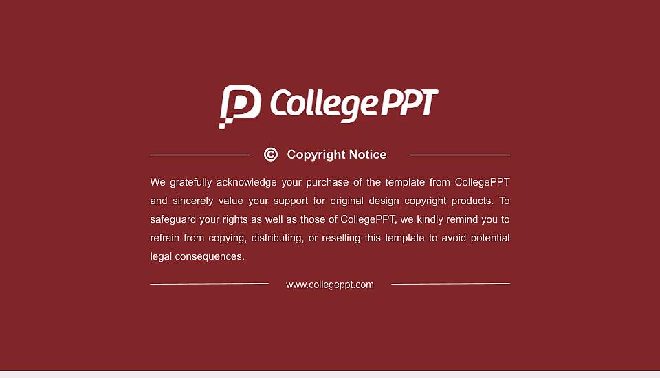 University of Redlands Thesis Proposal/Graduation Defense PPT Template16:9 ratio PPT effect preview image5