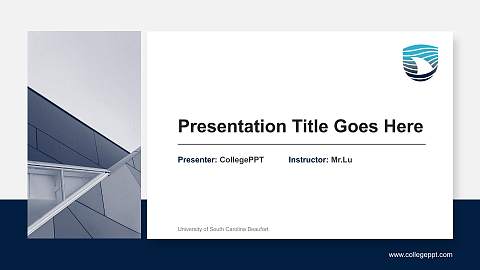 University of South Carolina Beaufort General Purpose PPT Template