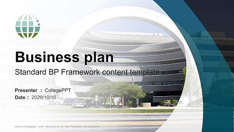 University of the Potomac-Va Campus Competition/Entrepreneurship Contest PPT Template