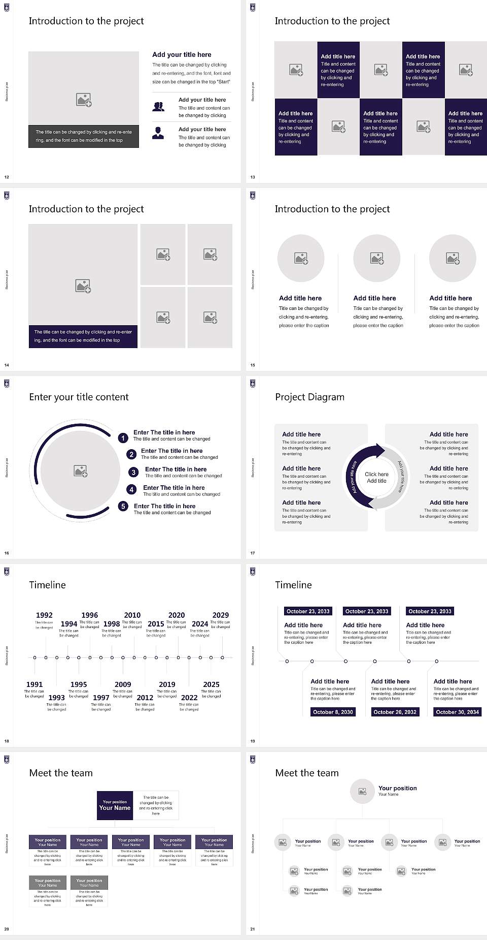 University of Portland Competition/Entrepreneurship Contest PPT Template4:3 ratio PPT effect preview image3
