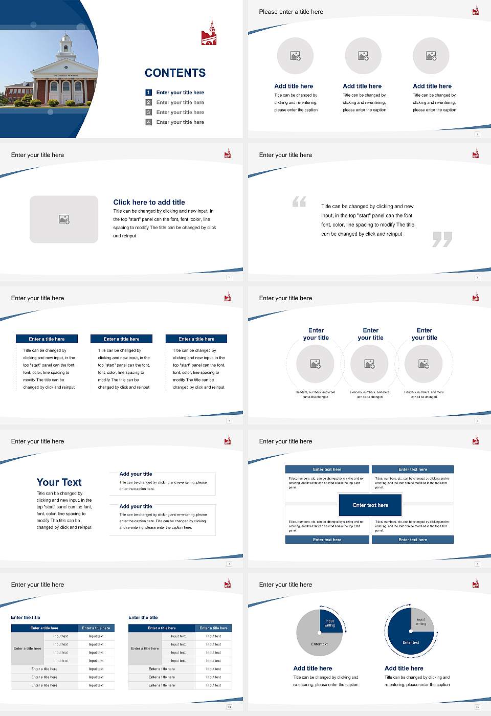 University of the Cumberlands Course/Courseware Creation PPT Template16:9 ratio PPT effect preview image2