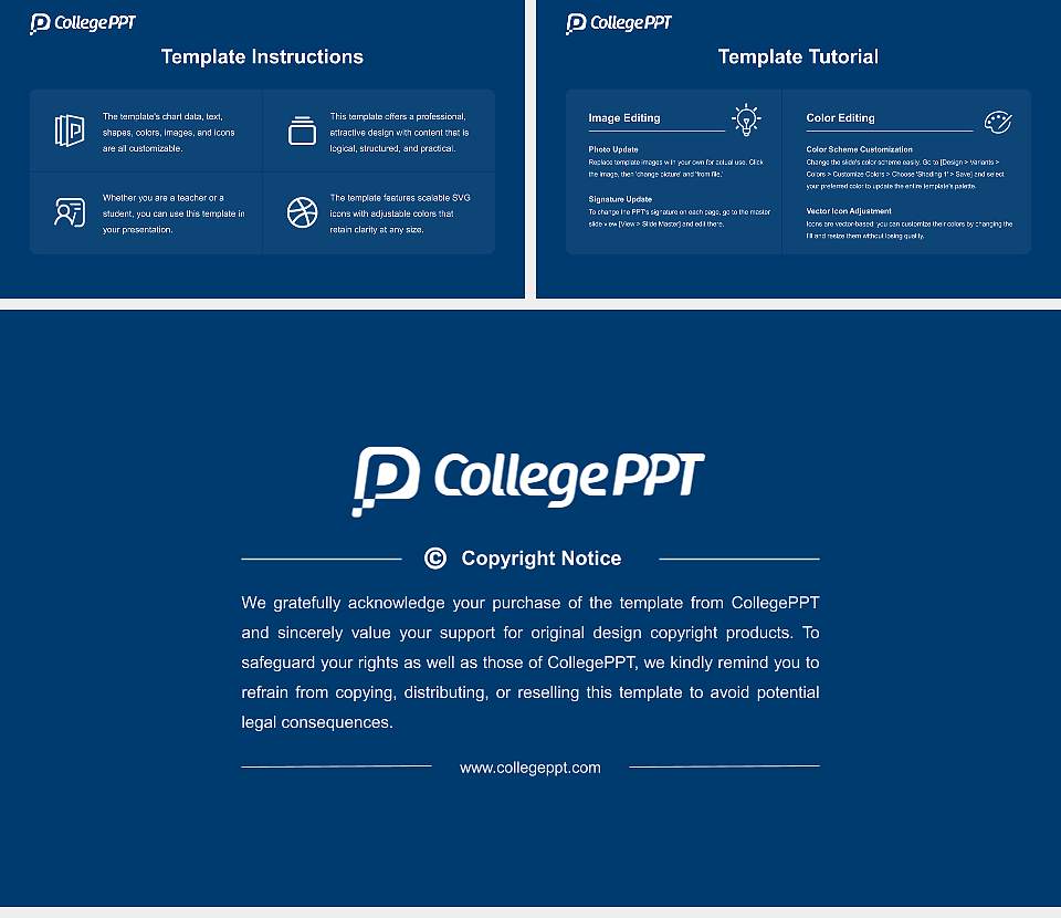 University of the Cumberlands Course/Courseware Creation PPT Template16:9 ratio PPT effect preview image5