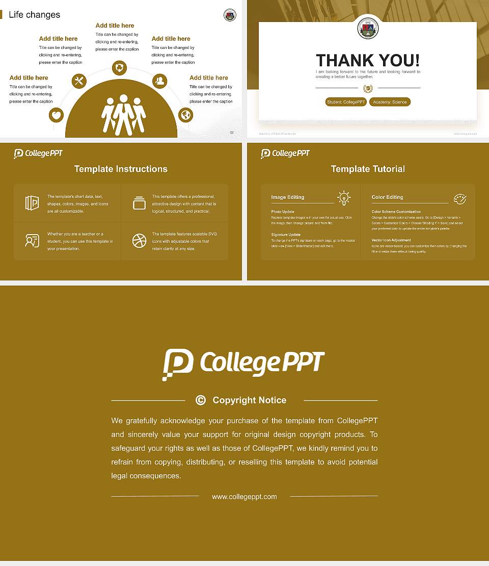 University of Puerto Rico-Arecibo National Scholarship Defense PPT Template16:9 ratio PPT effect preview image4
