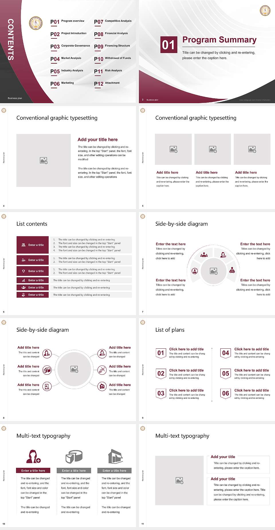 University of Puerto Rico-Humacao Competition/Entrepreneurship Contest PPT Template4:3 ratio PPT effect preview image2