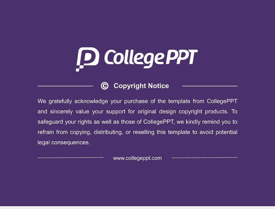 University of the Ozarks Thesis Proposal/Graduation Defense PPT Template4:3 ratio PPT effect preview image5