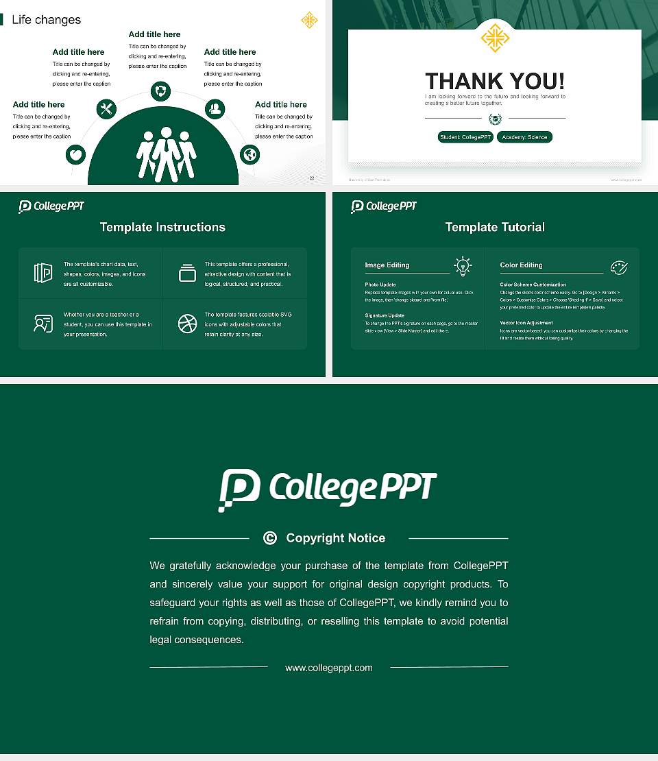 University of San Francisco National Scholarship Defense PPT Template16:9 ratio PPT effect preview image4