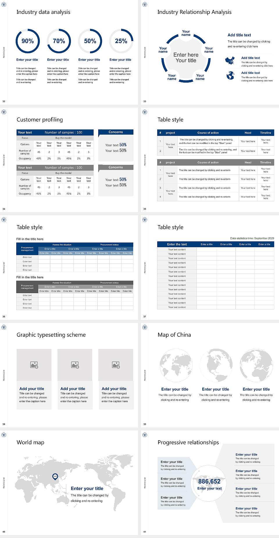University of the Southwest Competition/Entrepreneurship Contest PPT Template4:3 ratio PPT effect preview image5