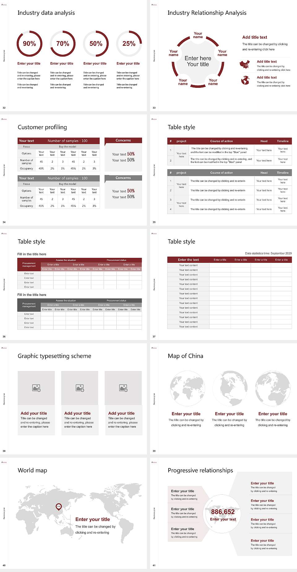 University of Redlands Competition/Entrepreneurship Contest PPT Template4:3 ratio PPT effect preview image5