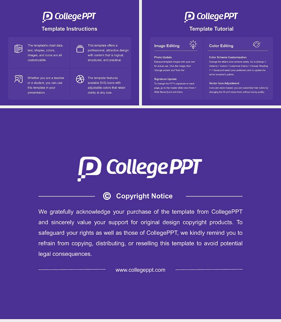University of Sioux Falls Course/Courseware Creation PPT Template4:3 ratio PPT effect preview image5
