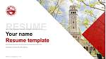 University of Puerto Rico-Rio Piedras이력서PPT 템플릿