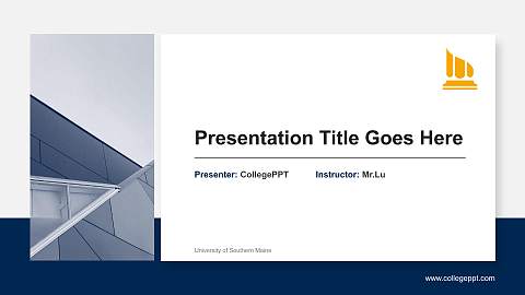 University of Southern Maine General Purpose PPT Template