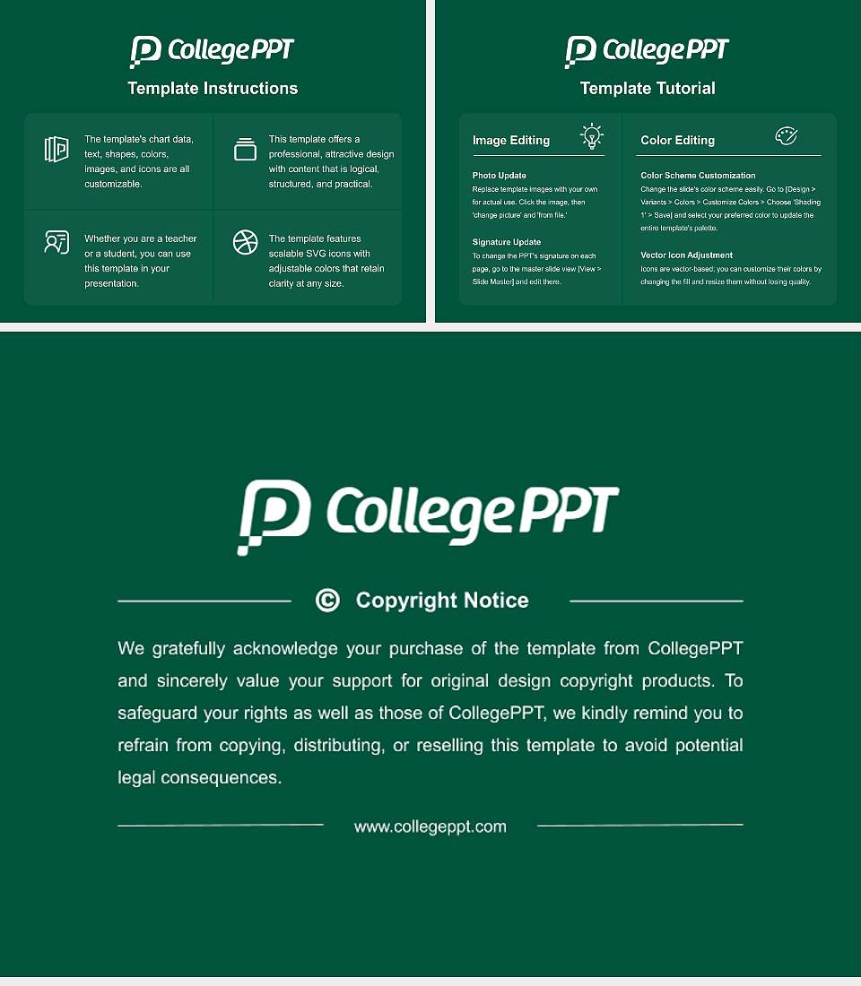 University of San Francisco Course/Courseware Creation PPT Template4:3 ratio PPT effect preview image5