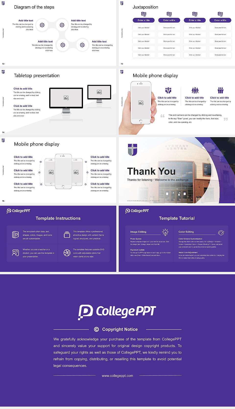 University of Sioux Falls Competition/Entrepreneurship Contest PPT Template16:9 ratio PPT effect preview image9