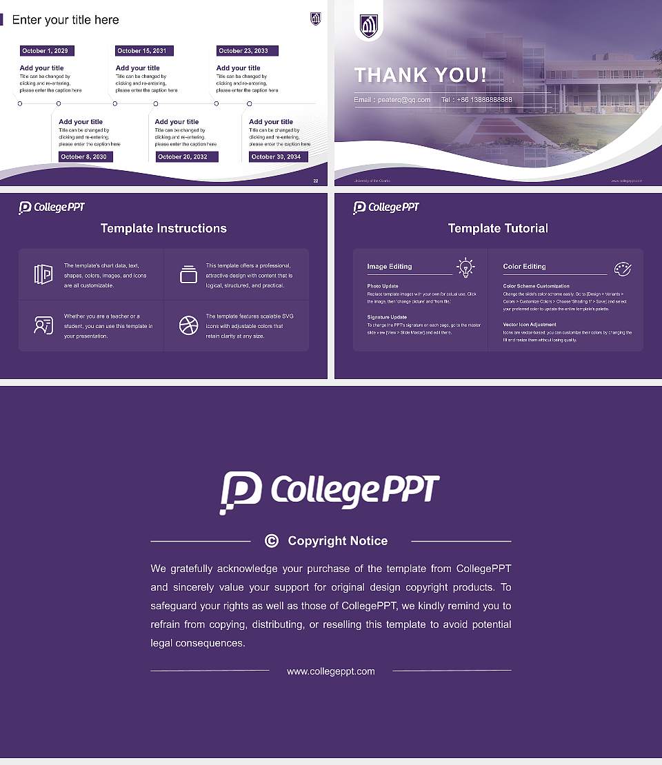 University of the Ozarks Lecture Sharing and Networking Event PPT Template16:9 ratio PPT effect preview image4