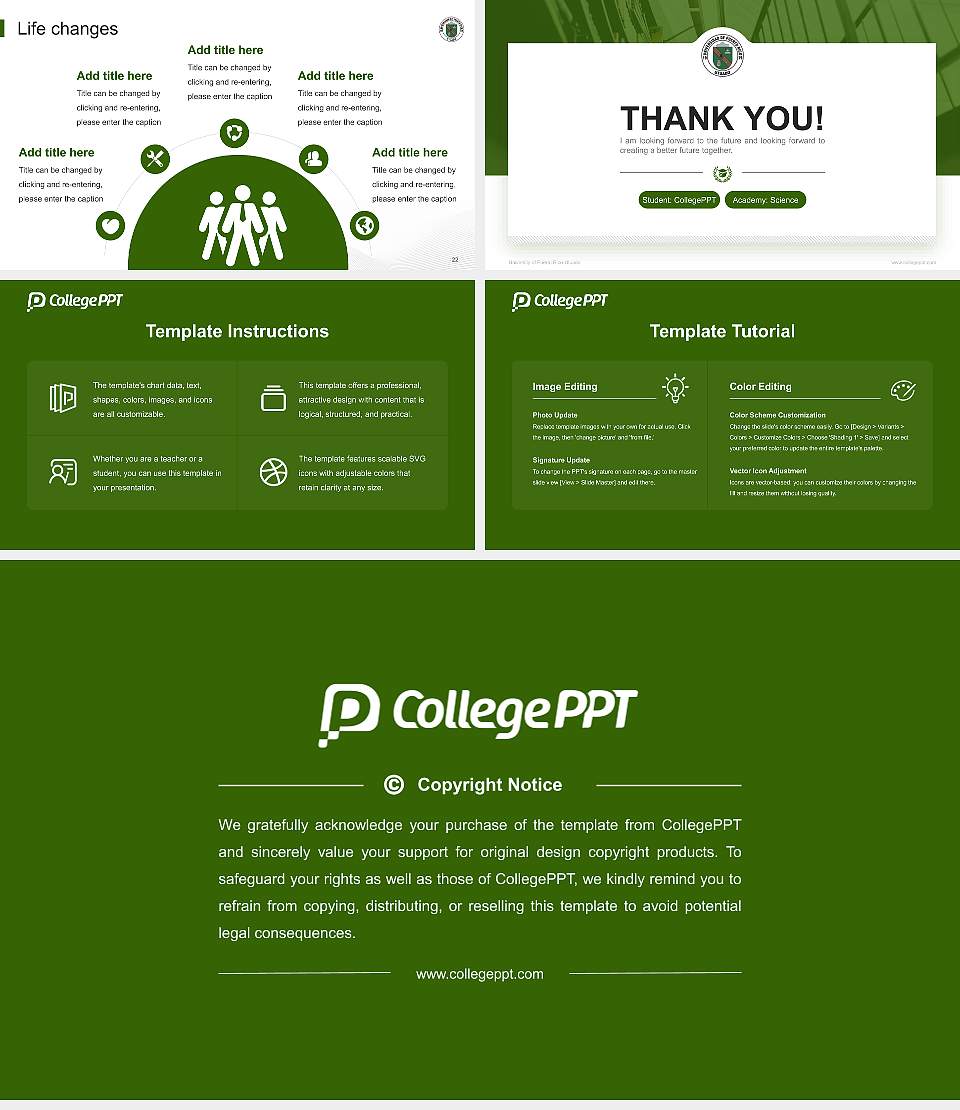 University of Puerto Rico-Utuado National Scholarship Defense PPT Template16:9 ratio PPT effect preview image4