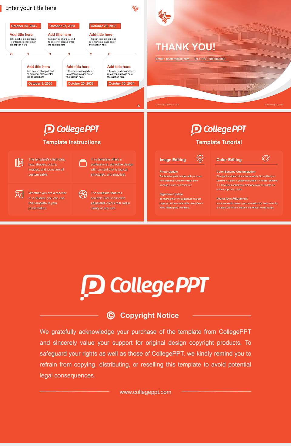 University of Phoenix-Utah Lecture Sharing and Networking Event PPT Template4:3 ratio PPT effect preview image4