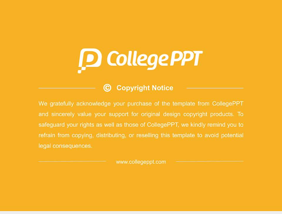 University of the Pacific Resume PPT Template4:3 ratio PPT effect preview image5