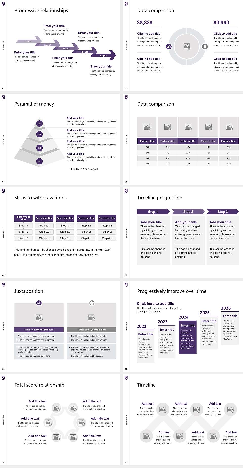 University of the Ozarks Competition/Entrepreneurship Contest PPT Template4:3 ratio PPT effect preview image8