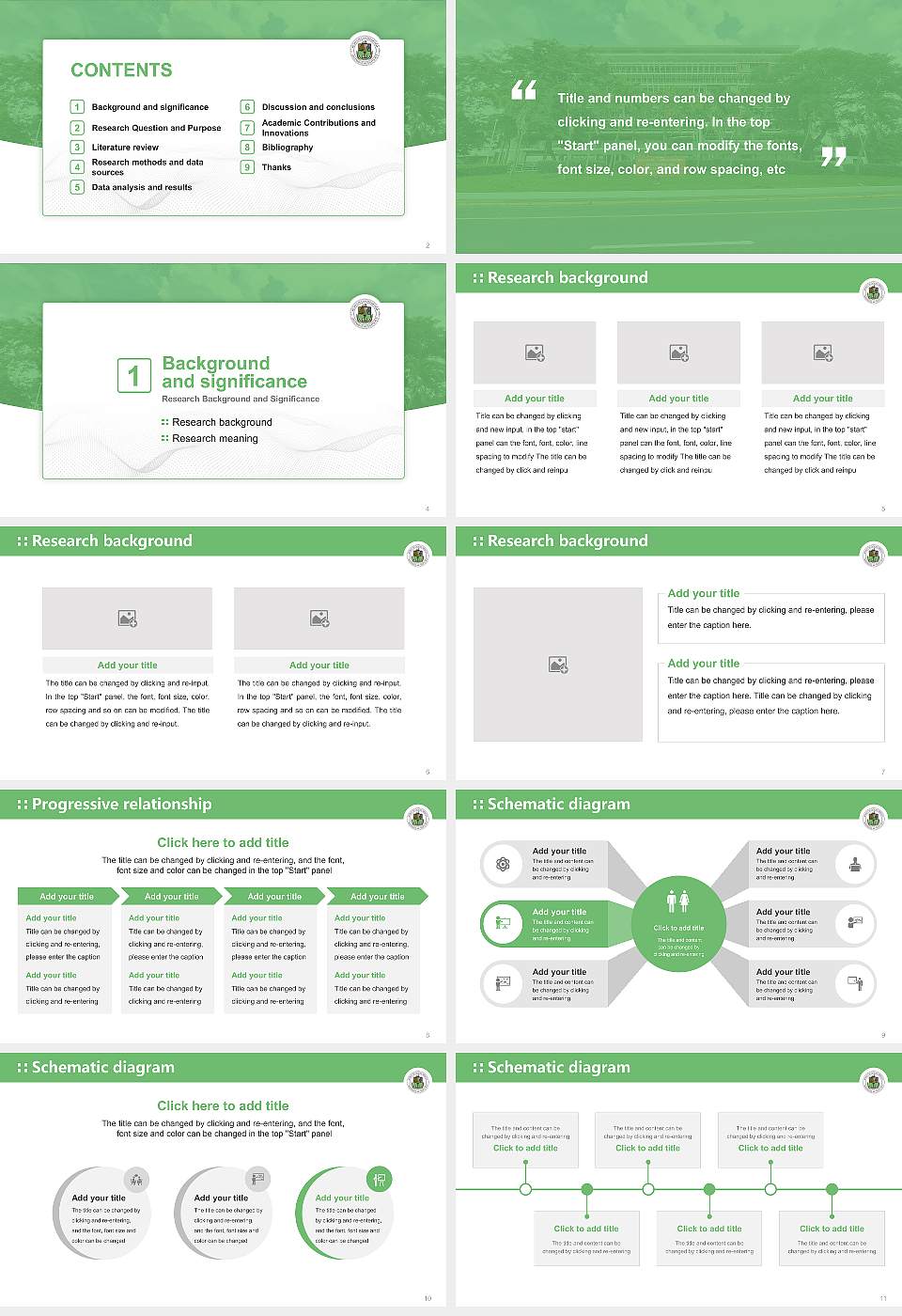 University of Puerto Rico-Medical Sciences Graduation Thesis Defense PPT Template16:9 ratio PPT effect preview image2