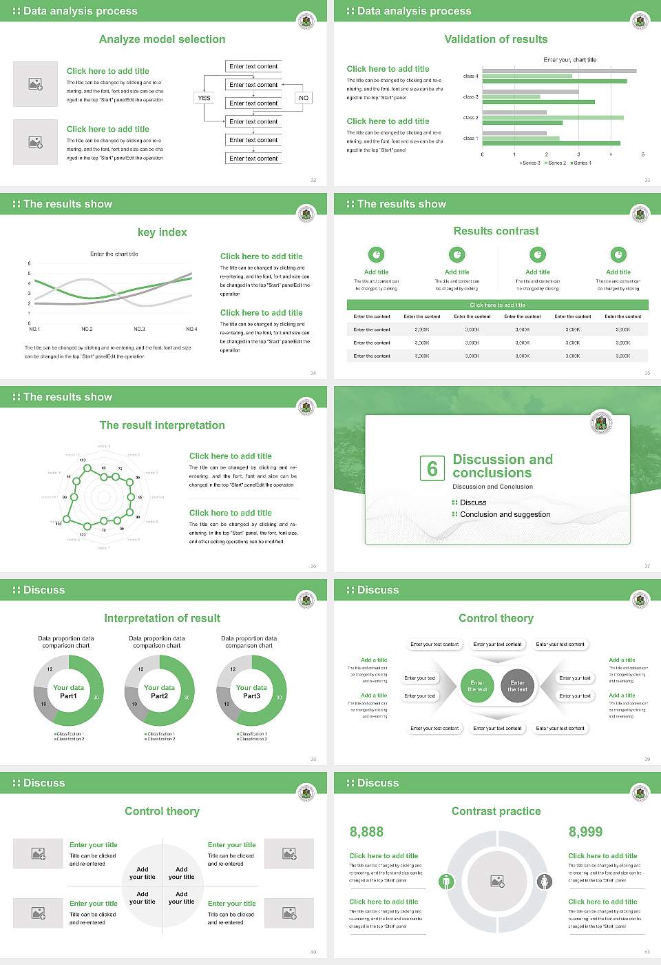 University of Puerto Rico-Medical Sciences Graduation Thesis Defense PPT Template16:9 ratio PPT effect preview image5