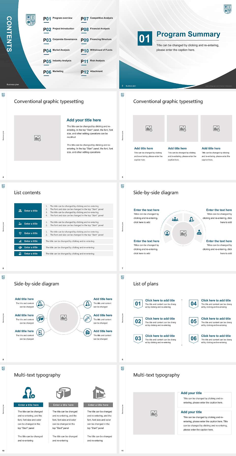 University of St. Augustine for Health Sciences(Austin) Competition/Entrepreneurship Contest PPT Template4:3 ratio PPT effect preview image2