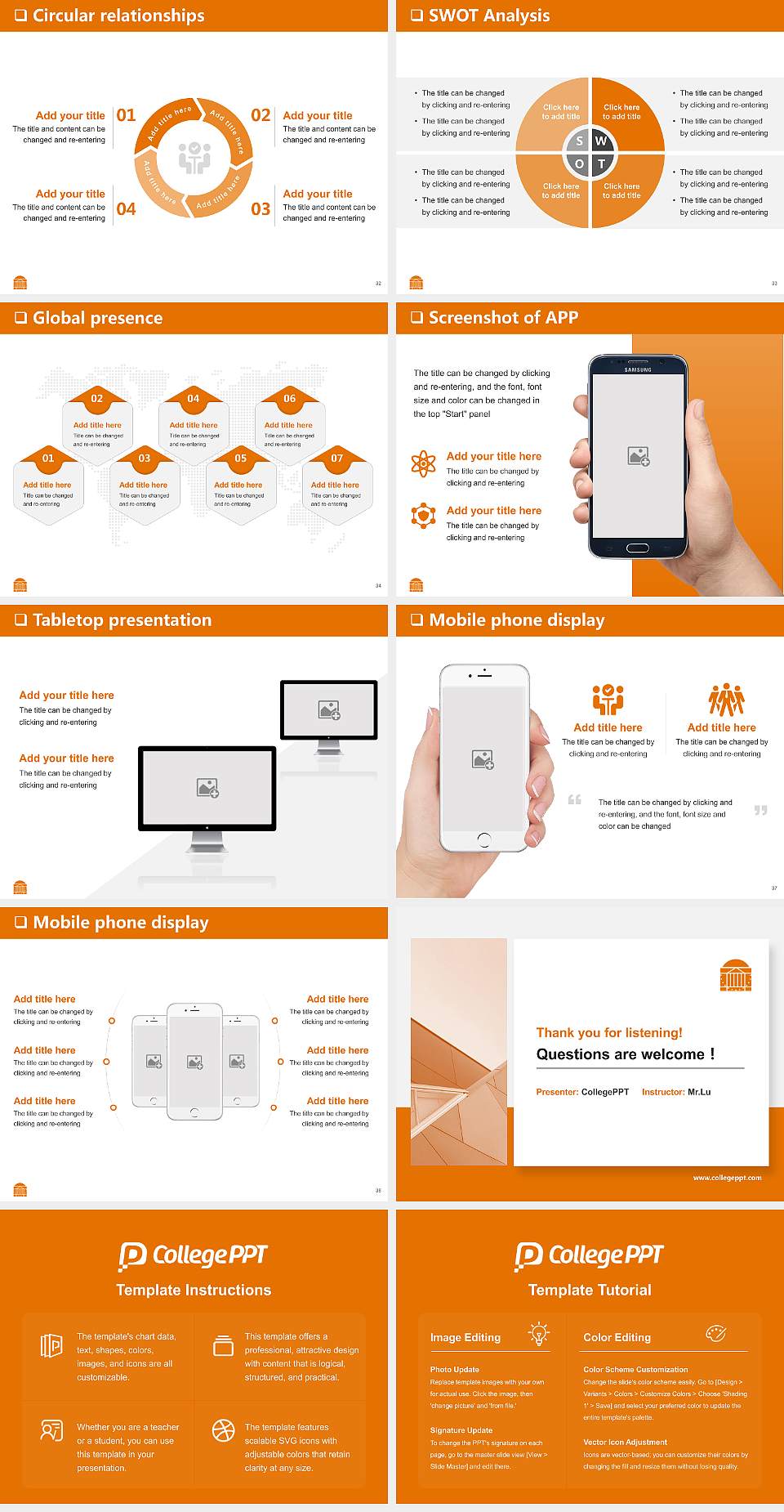 University of Virginia-Main Campus General Purpose PPT Template4:3 ratio PPT effect preview image5