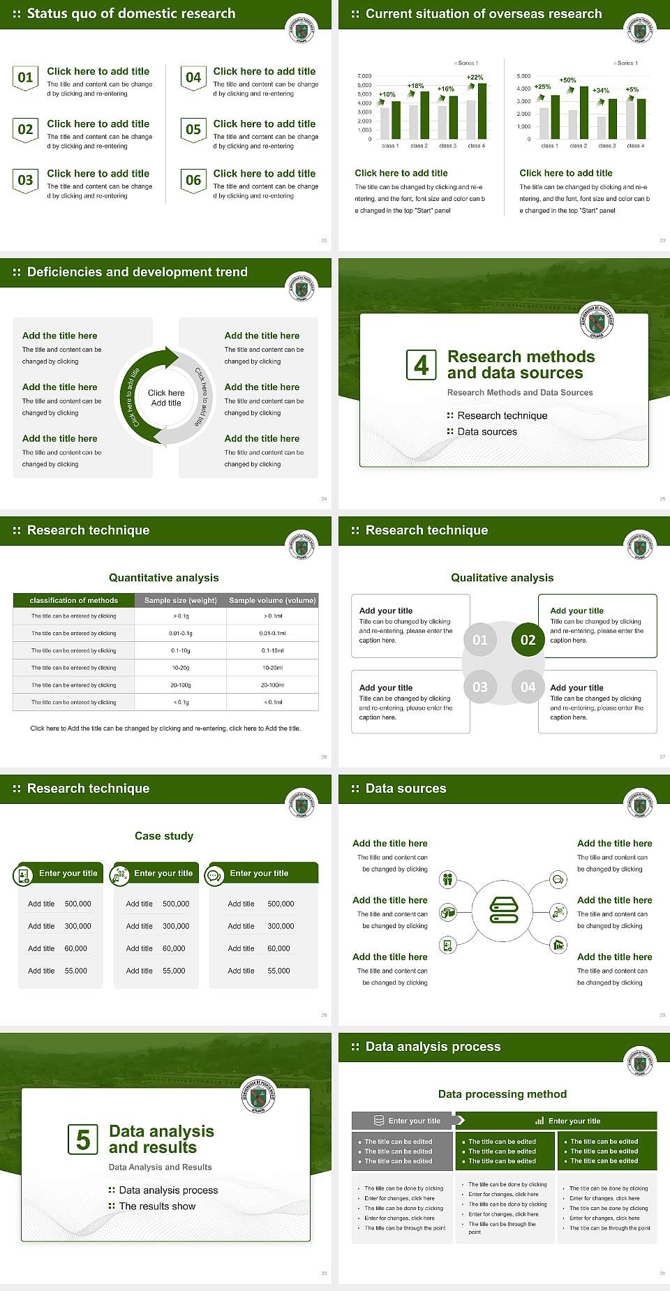 University of Puerto Rico-Utuado Graduation Thesis Defense PPT Template4:3 ratio PPT effect preview image4