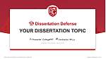 University of Rio Grande Disputation Powerpoint Vorlage