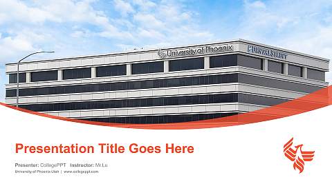 University of Phoenix-Utah Course/Courseware Creation PPT Template
