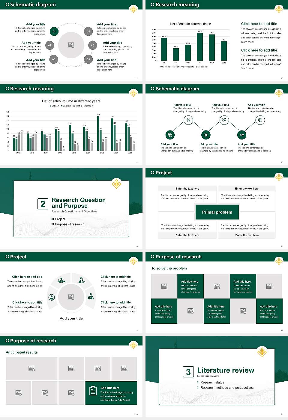 University of San Francisco Graduation Thesis Defense PPT Template16:9 ratio PPT effect preview image3
