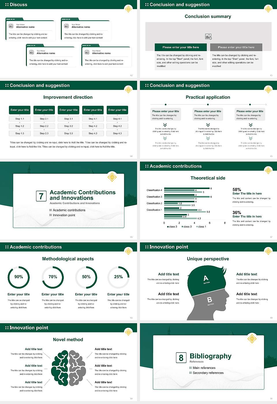 University of San Francisco Graduation Thesis Defense PPT Template16:9 ratio PPT effect preview image6